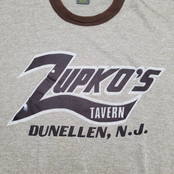 Vintage Zupkos Tavern Ringer Shirt Womens Large 19x25 New-Jersey - Picture 9 of 14
